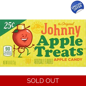 Ferrara Pan Johnny Apple Treats Candy Sweets 23g Small Box